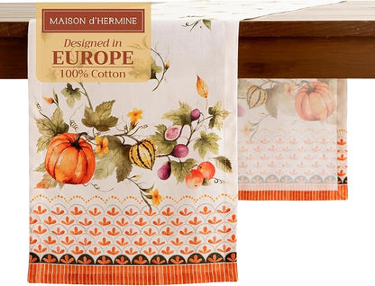 Maison d' Hermine Table Runner 100% Cotton 14.50" x 72" | Table Runners 72 by MaisondHermine