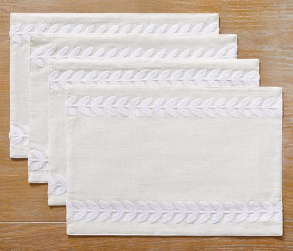 Wracra Embroidered Place Mats by Wracra