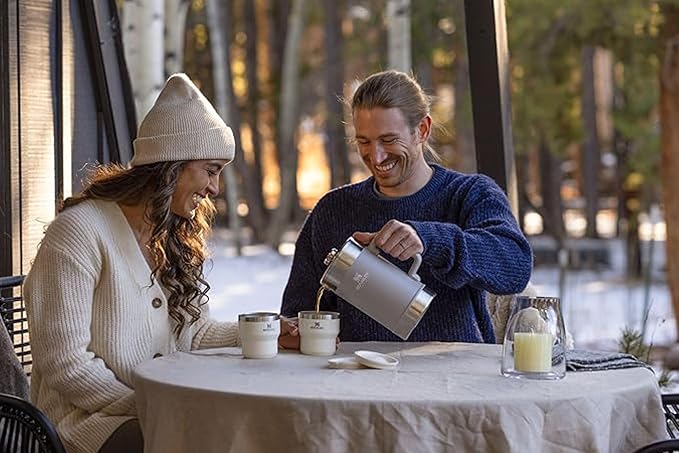 STANLEY Stay-Hot Stacking Camp Cup | Press In Drink Through Lid | Cup - Image 5