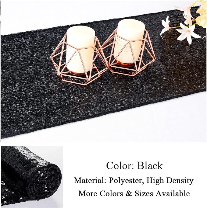 ShinyBeauty 72 Inch Sequin Table Runner - Image 4