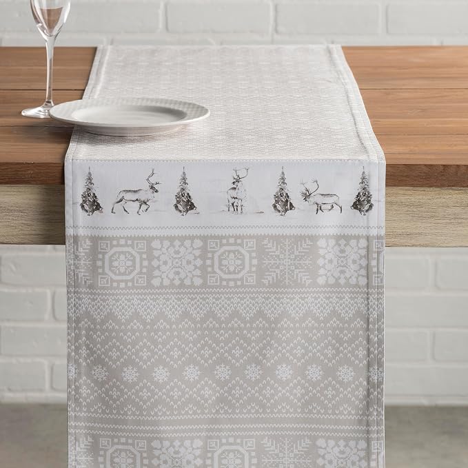 Maison d' Hermine Table Runner 100% Cotton 14.50" x 48" | Table Runners 48 - Image 8