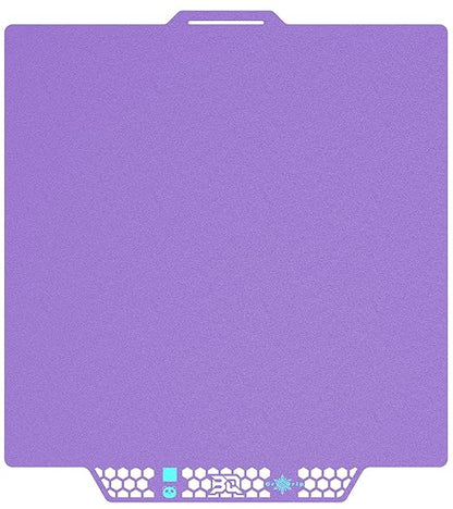 BIQU CryoGrip Pro Glacier Purple Compatible with Bambu-Lab P1S/P1P/P2S/X1C/X1E/A1 3D Printers 257x257MM Panda Build Plate Double Sided Upgrade Removable Surface Platform