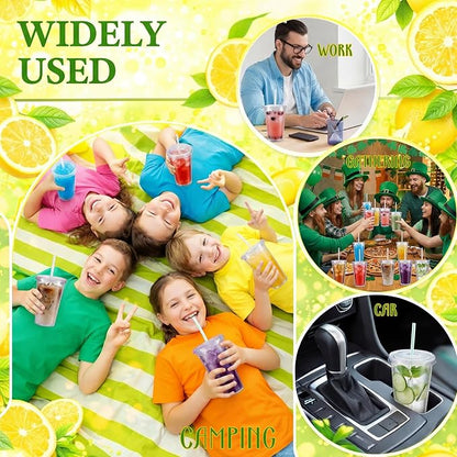 Nuogo 4 Pieces Insulated Double Wall Plastic Tumbler - Image 7
