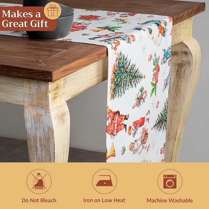 Maison d' Hermine Table Runner 100% Cotton 14.50" x 108" | Table Runners 108 - Image 5