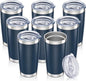 20 oz Tumbler with Lid Stainless Steel Insulated Tumblers Bulk Cups Mug | by Orebigo
