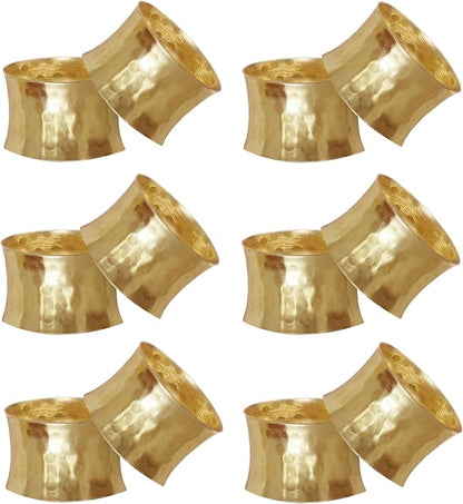 COTTON CRAFT Gold Napkin Rings by COTTONCRAFT