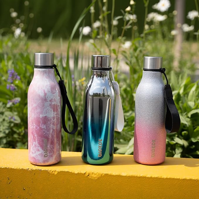 BJPKPK 18oz Insulated Water Bottle, Stainless Steel Bottle - Image 6