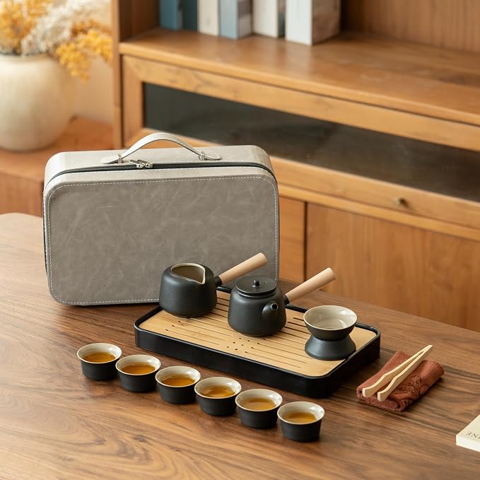 Gongfu Tea Set Travel Tea Set by simeiton