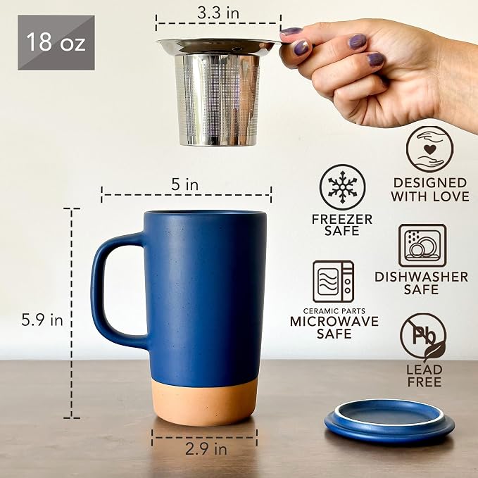 Mora Ceramics Large Tea Mug - Image 3