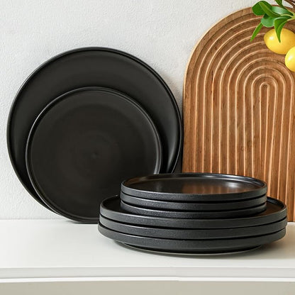 Ceramic Dinner Plates, 10.25 Inch, Set - Image 5