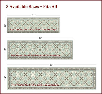 Heat Resistant Table Runner, 39 x 12 Inch - Image 4