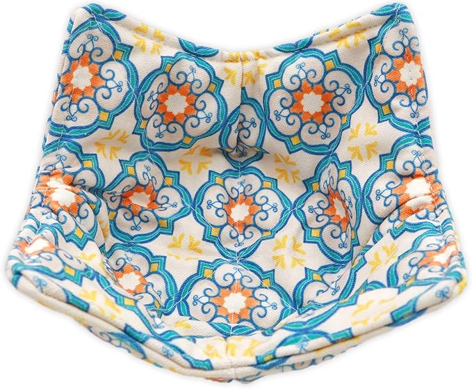 Cotton Microwavable Bowl Cozy, Microwave-Safe Hot Bowl Holders, Soup Bowl Cozy - Image 6