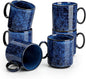 vancasso STARRY Ceramic Coffee Mugs Set of 6, 12 Oz Coffee Cups by vancasso