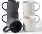 famiware Coffee Mug Set for 6, Star 16 oz Catering Mugs Cup Set by Famiware