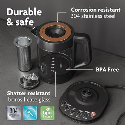 Viante Alba Electric Tea Kettle - Image 6