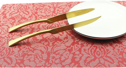 24-Piece Flatware Set, Extra Thick Heavy Duty - Image 6