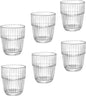Bormioli Rocco Barshine 7 oz. Juice Stackable Tempered Drinking Glasses by Bormioli+Rocco