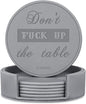Funny Coasters, Perfect Housewarming Hostess Gifts, Protect Furniture from by THIPOTEN