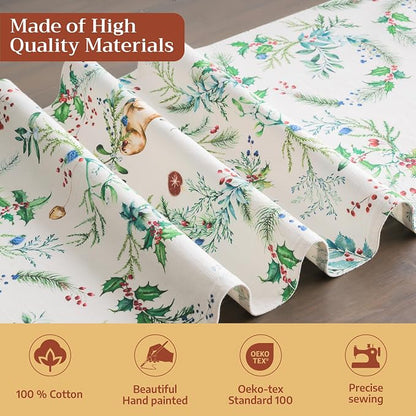 Maison d' Hermine Table Runner 100% Cotton 14.50" x 108" | Table Runners 108 - Image 3