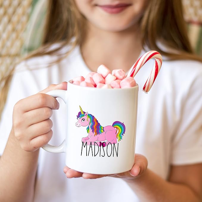 Personalized Mug for Kids, Girls | Customized Hot Chocolate, Coffee & Tea Cup | - Image 5