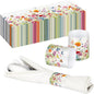 FoldTier 300 Pcs Paper Napkin Rings Disposable Napkin Bands Self Adhesive by FoldTier