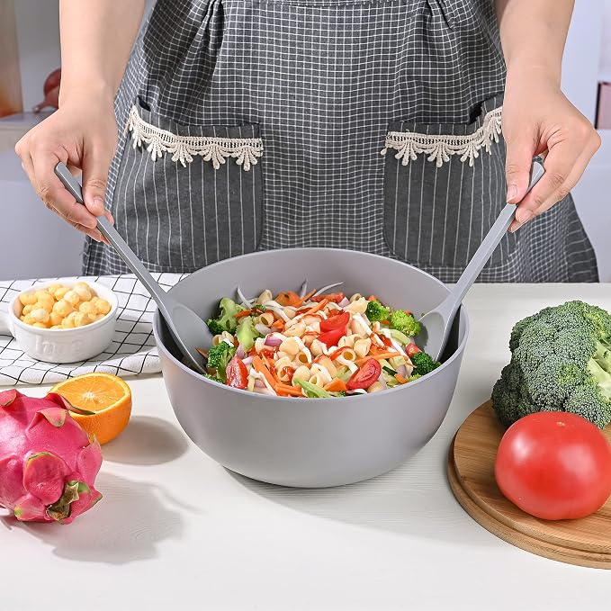 LOVYANXUE Bamboo Fiber Salad Bowl - Image 7