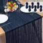 6 Pack Cheesecloth Table Runner 10Ft Christmas Gauze Boho Table Runners by Home