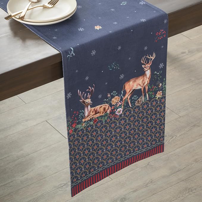 Maison d' Hermine Table Runner 100% Cotton 14.50" x 108" | Table Runners 108 - Image 9