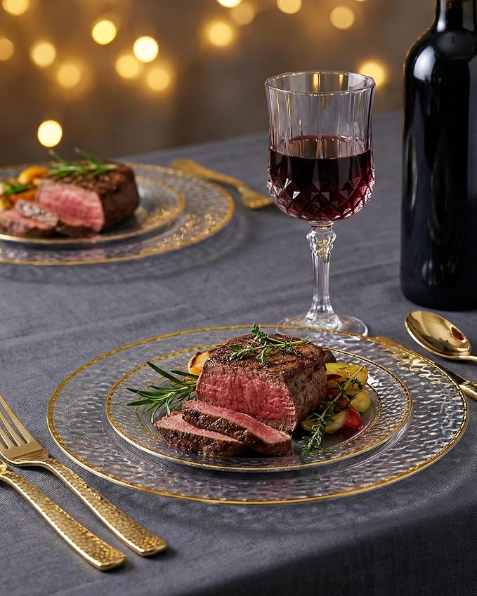 Ciaell 24 Pack Plastic Wine Glasses - Image 4