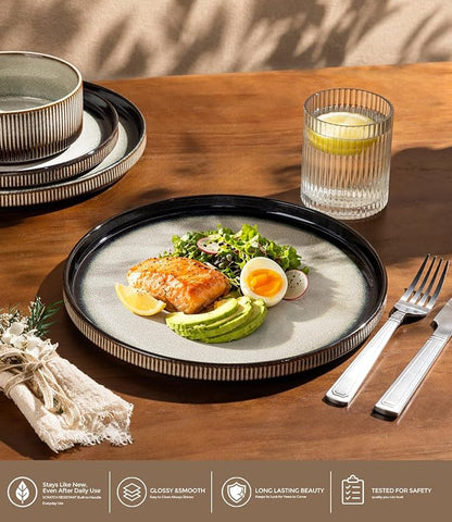 GBHOME Stoneware Dinnerware Sets - Image 2