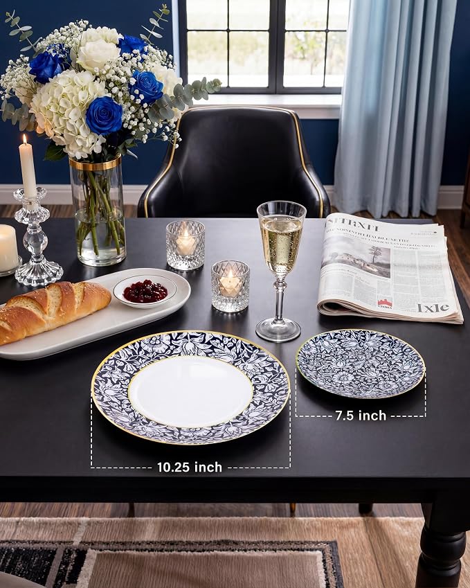 Blue Plastic Plates, anniversaries, or party. - Image 7