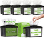 Alpine 6 Pack Tabletop Commercial Napkin Dispenser Restaurant Napkin Holder by AlpineIndustries