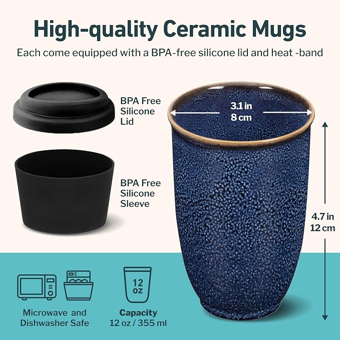 NOVA CERAMICS Travel Mug - Image 3