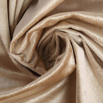 10 pcs 12x108-Inch Champagne Premium Velvet Table Runners Wedding Reception - Image 8