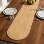 Encasa XO Handwoven Jute Table Runner, Center Table 12"x54" Jute Natural Bleach by EncasaXO
