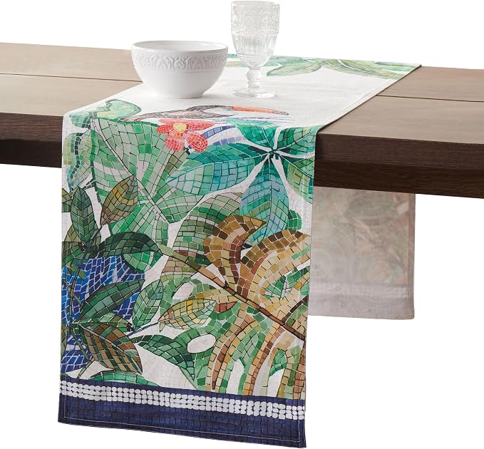 Maison d' Hermine Table Runner 100% Combed Cotton 14.5"x72" | Table Runners 72 by MaisondHermine