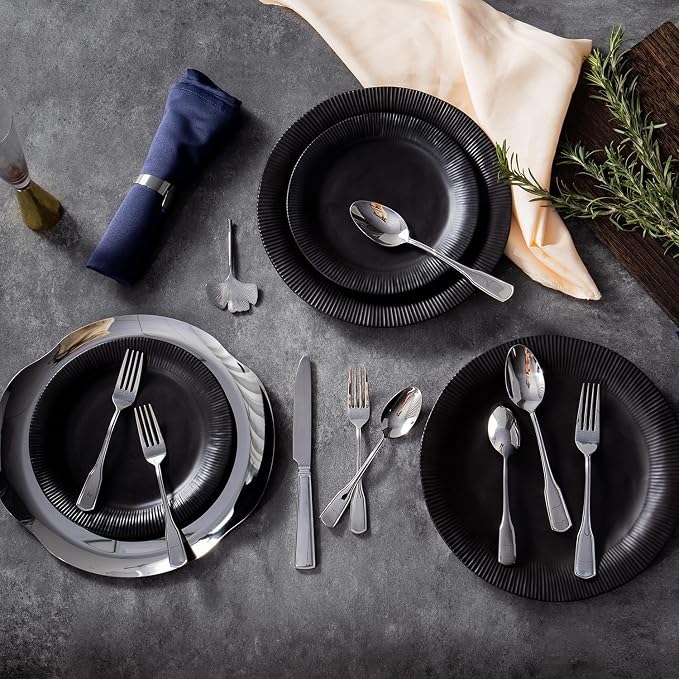 20 Piece Silverware Set for 4, 18/10 Stainless Steel | 18/10 Stainless Steel - Image 6