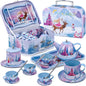 Tea Party Sets for Toddlers 3-5, PRE-WORLD Princess Tea Time Toy by PRE-WORLD