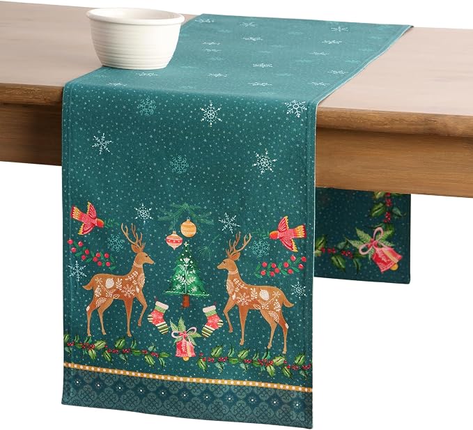 Maison d' Hermine Table Runner 100% Cotton 14.50" x 108" | Table Runners 108 by MaisondHermine