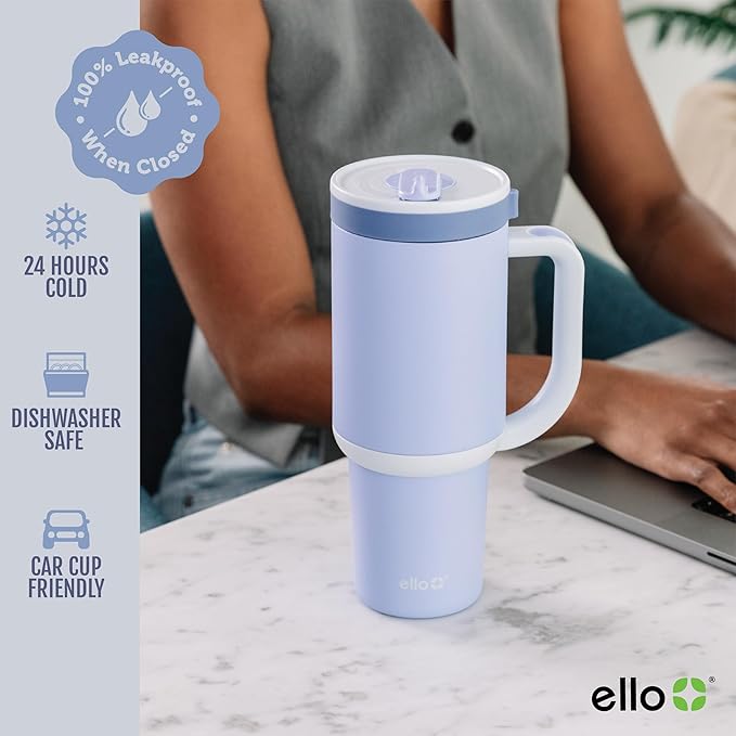 Ello Oasis 24oz Insulated Stainless Steel Tumbler - Image 5