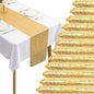 12 Packs 12 X 72 Inch Sequin Table Runner Glitter Dining Table Runner by Fivenl