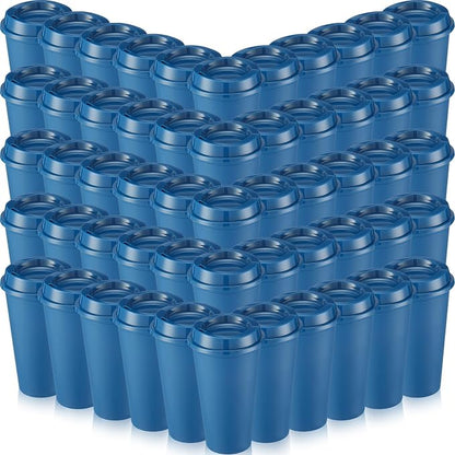 Honeydak 66 Pack 16 oz Reusable Coffee Cups by Honeydak