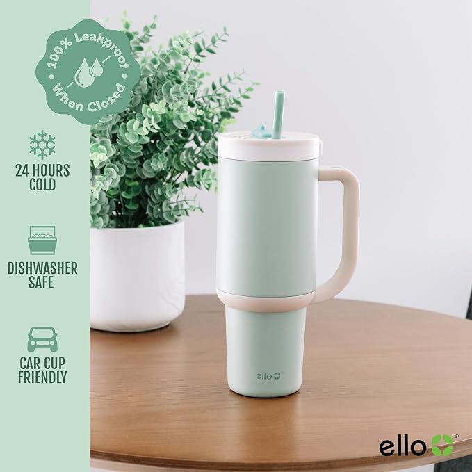 Ello Oasis 24oz Insulated Stainless Steel Tumbler - Image 5