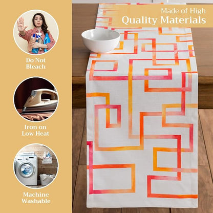 Maison d' Hermine Table Runner 100% Cotton 14.50" x 72" | Table Runners 72 - Image 3