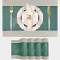 PIGCHCY Ginkgo Placemats Set of 4, Non-Slip Placemats Easy to Wipe Clean by PIGCHCY