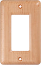 Light Wood Light Switch Cover Plate Decorative Switch Plate Covers In Maple Wood For Elegant Home Decor
