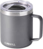 SUNWILL Travel Coffee Mug with Lid, Insulated Tumbler with Handle, 14 oz by SUNWILL