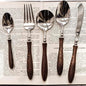 20 Piece Silverware Set Service by IKXOLifeswhispersweresonate