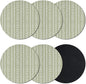 Rustic Farmhouse Coasters Set of 6, Absorbent Coasters by Unknown
