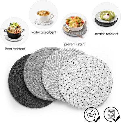 7" Trivets for Hot Dishes, Hot pots and Pans, Professional Home Essentials - Image 3